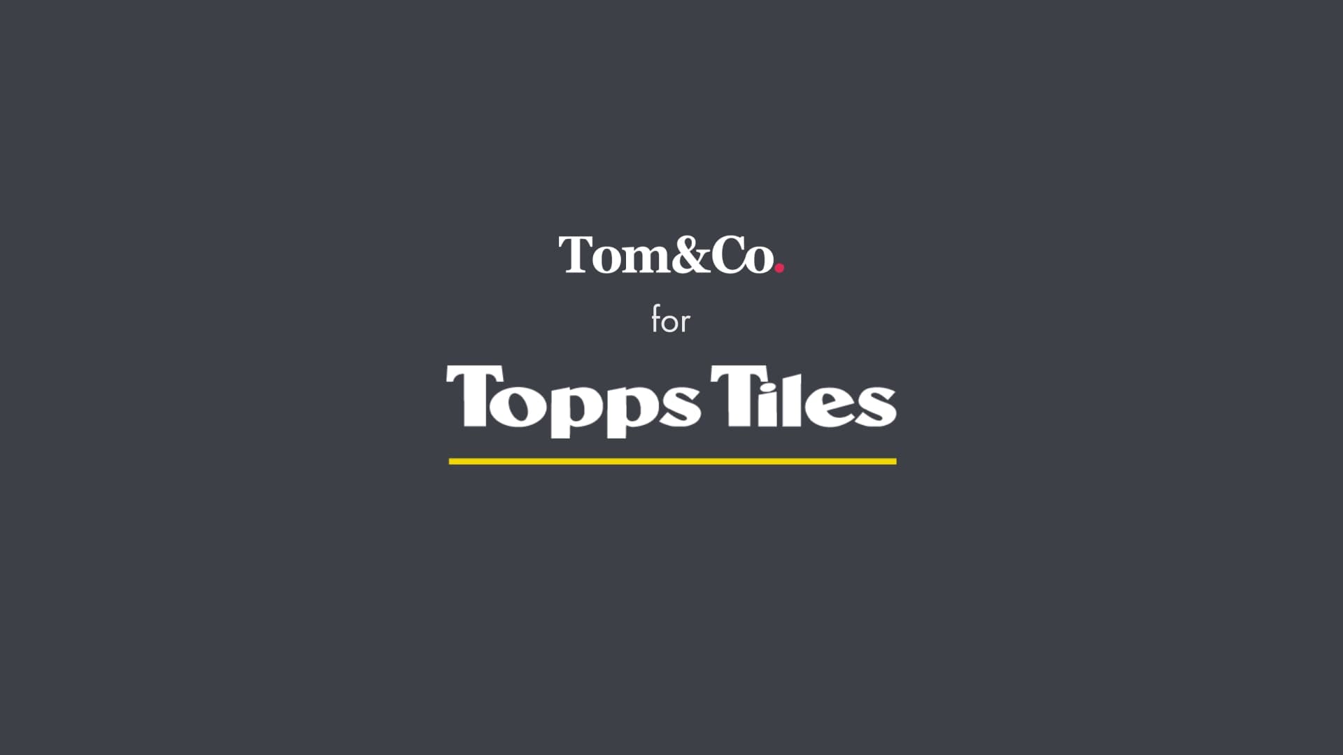Topps Tiles & Tom&Co: Paving the Way for B2B E-Commerce Excellence