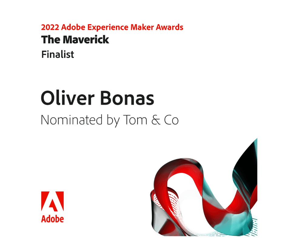 Tom&Co's Award Cabinet: The Adobe Experience Maker Awards