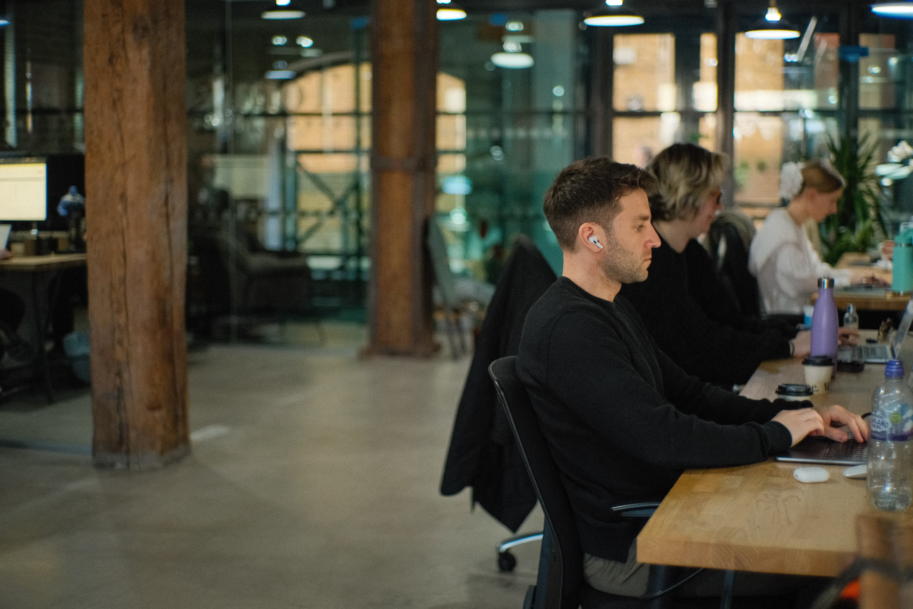 B2B commerce workspace showcasing professional business environment